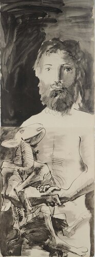 L'homme au mouton by Pablo Picasso, Print for Sale on Singulart