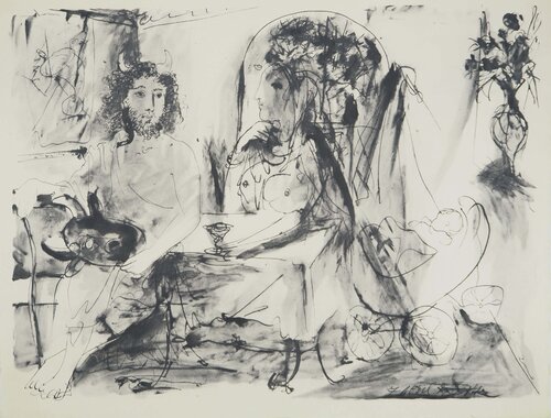 Le masque by Pablo Picasso, Print for Sale on Singulart