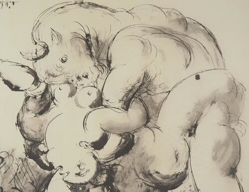 Le minotaure van Pablo Picasso, Afdruk te koop op Singulart