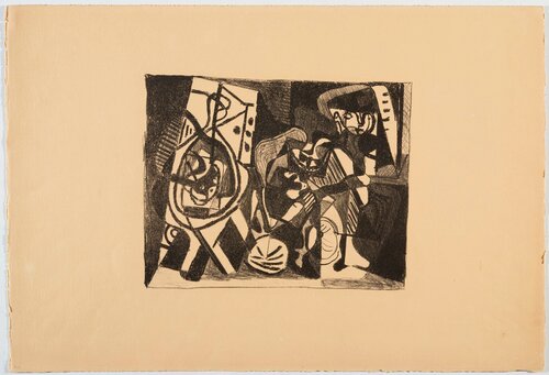Scène d’intérieur / Interior by Pablo Picasso, 版畫 for Sale on Singulart