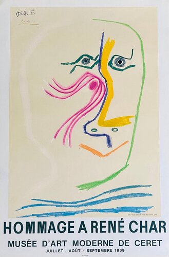 Hommage à René Char van Pablo Picasso, Afdruk te koop op Singulart