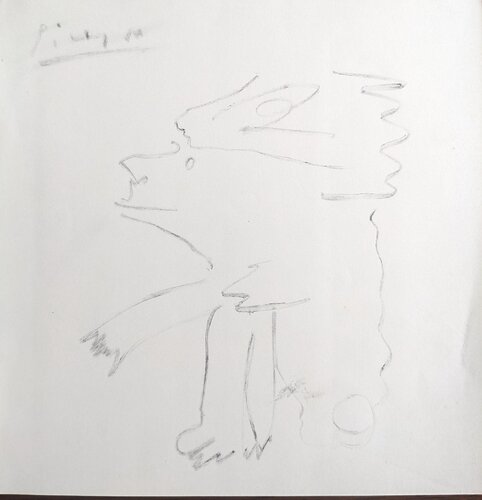 Untitled by Pablo Picasso, Work on Paper for Sale on Singulart