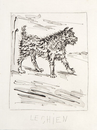 Le Chien van Pablo Picasso, Afdruk te koop op Singulart