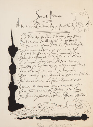 Gongora (Soneto Heroico) by Pablo Picasso, Print for Sale on Singulart