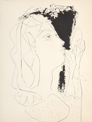 Woman With Mirror van Pablo Picasso, Afdruk te koop op Singulart