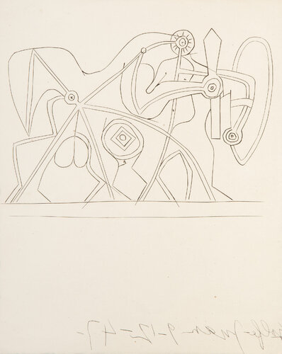 La Fosse Commune van Pablo Picasso, Afdruk te koop op Singulart