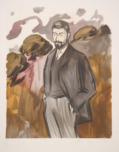 Portrait d'un Homme Debout avec Barbiche van Pablo Picasso, Afdruk te koop op Singulart