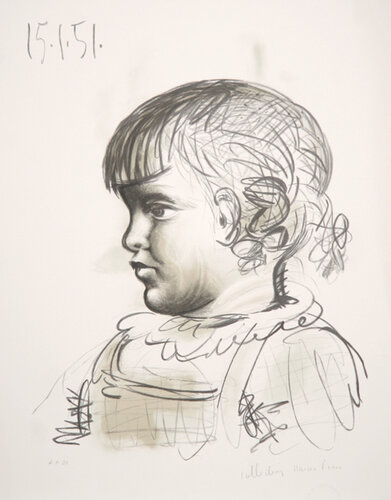 Portrait d'Enfant von Pablo Picasso, Druck kaufen auf Singulart