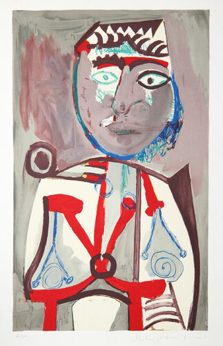 Personnage van Pablo Picasso, Afdruk te koop op Singulart