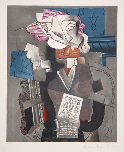 Personnage et Colombe van Pablo Picasso, Afdruk te koop op Singulart