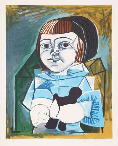 Paloma en Bleu di Pablo Picasso, Stampa in vendita su Singulart