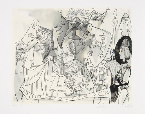 Jeux de Pages di Pablo Picasso, Stampa in vendita su Singulart