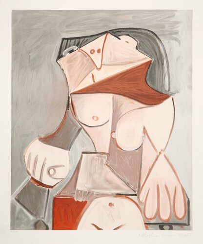 Femme Nue Assise par Pablo Picasso, Édition en vente sur Singulart