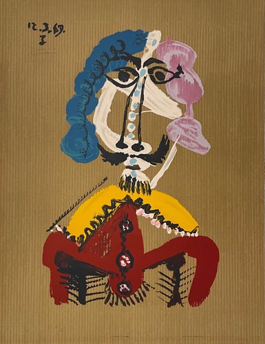 Picasso Imaginaires 12.3.69 van Pablo Picasso, Afdruk te koop op Singulart
