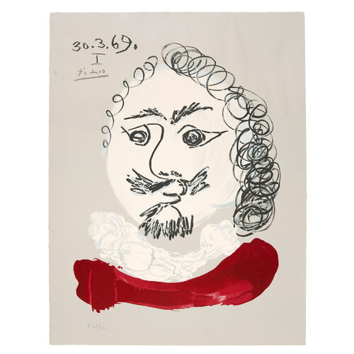 30.3.69 One Plate van Pablo Picasso, Afdruk te koop op Singulart