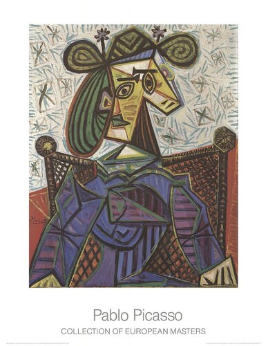 Femme Assise Dans Un Fauteuil di Pablo Picasso, Stampa in vendita su Singulart