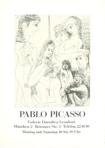 Galerie Dorothea Leonhart van Pablo Picasso, Afdruk te koop op Singulart