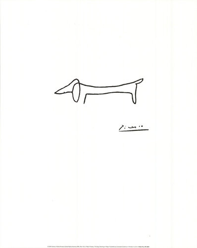 The Dog by Pablo Picasso, Print for Sale on Singulart