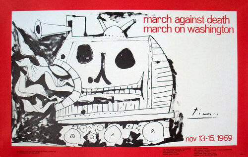 March Against Death  March On Washington van Pablo Picasso, Afdruk te koop op Singulart