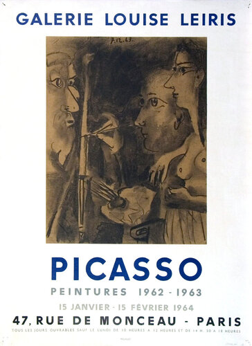 Peintures 1962-63 Chez Galerie Louise Leiris van Pablo Picasso, Afdruk te koop op Singulart