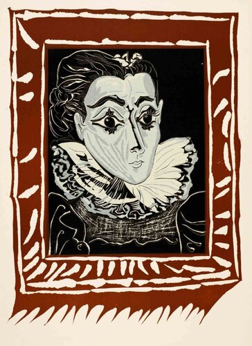 Portrait de Jacqueline à la Fraise by Pablo Picasso, Print for Sale on Singulart
