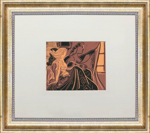 Deux Femmes Pres de la Fenetre van Pablo Picasso, Afdruk te koop op Singulart