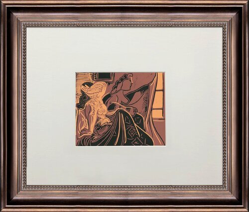 Deux Femmes Pres de la Fenetre van Pablo Picasso, Afdruk te koop op Singulart