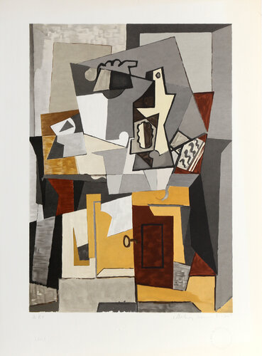 Nature Morte a la Porte et a la Clef by Pablo Picasso, 版畫 for Sale on Singulart