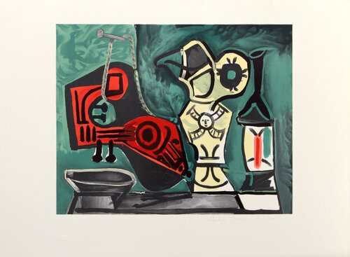 Composition a la Mandoline by Pablo Picasso, 인쇄 for Sale on Singulart