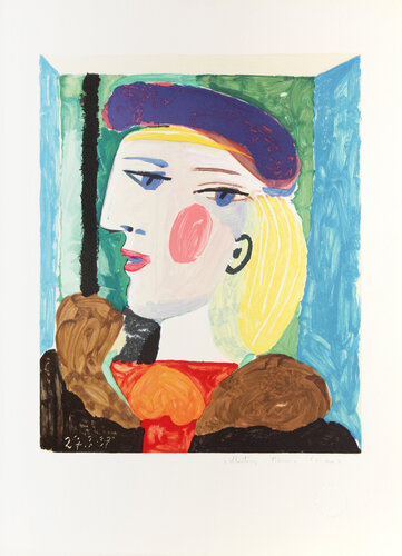 Femme Profile (Marie-Therese Walter) by Pablo Picasso, 인쇄 for Sale on Singulart