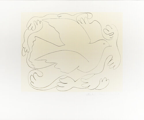Etudes de Mains et Colombe II by Pablo Picasso, 인쇄 for Sale on Singulart