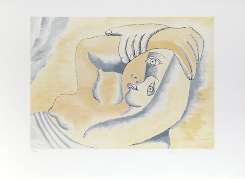 Femme Couchee by Pablo Picasso, 인쇄 for Sale on Singulart