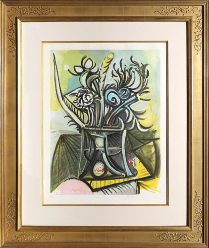 Vase de Fleurs  by Pablo Picasso, 인쇄 for Sale on Singulart