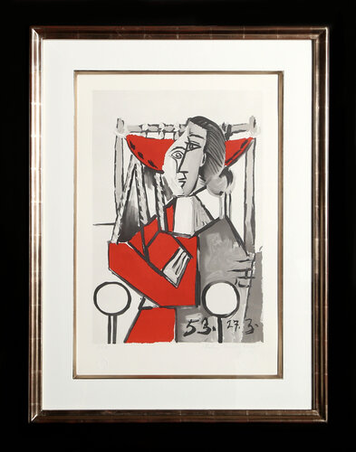 Femme Assise by Pablo Picasso, 인쇄 for Sale on Singulart