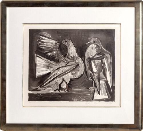 Deux Pigeons by Pablo Picasso, 인쇄 for Sale on Singulart