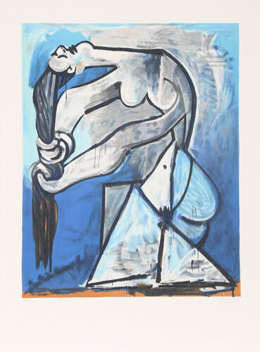 Ne Se Tordant les Chevaux by Pablo Picasso, 인쇄 for Sale on Singulart
