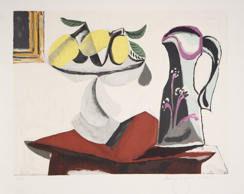 Nature Morte au Citron et a la Cruche by Pablo Picasso, 인쇄 for Sale on Singulart