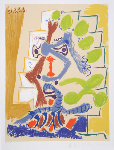 Le Peintre by Pablo Picasso, 인쇄 for Sale on Singulart