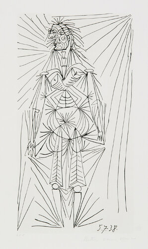 Femme Debout by Pablo Picasso, 인쇄 for Sale on Singulart