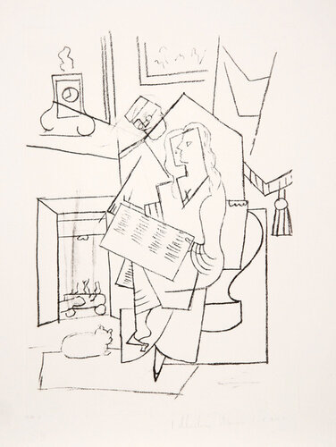 Femme dans un Fauteuil by Pablo Picasso, 인쇄 for Sale on Singulart