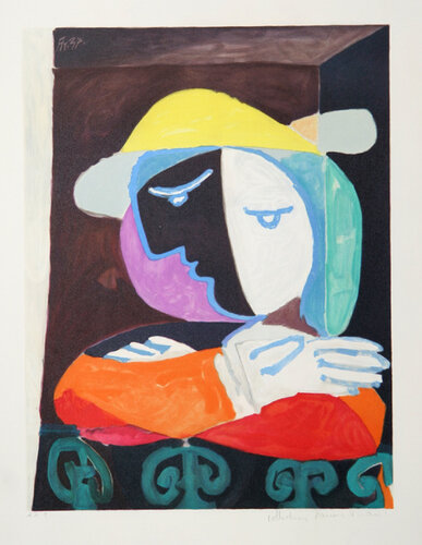 Femme au Balcon by Pablo Picasso, 인쇄 for Sale on Singulart