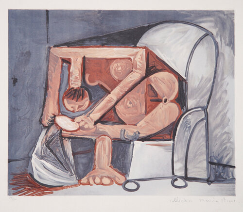 Femme a la Toilette by Pablo Picasso, 인쇄 for Sale on Singulart
