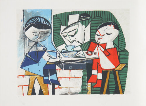 Le Repas des Enfants by Pablo Picasso, Print for Sale on Singulart