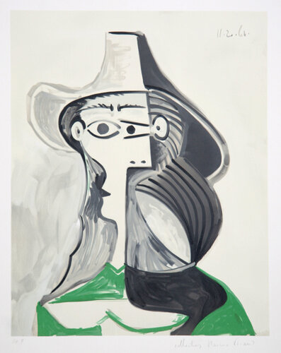 Femme Au Chapeau by Pablo Picasso, 인쇄 for Sale on Singulart