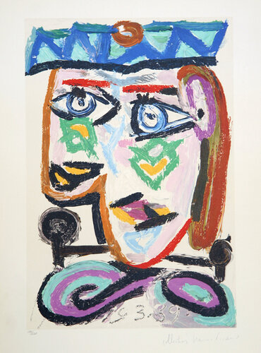 Femme Au Beret by Pablo Picasso, 인쇄 for Sale on Singulart