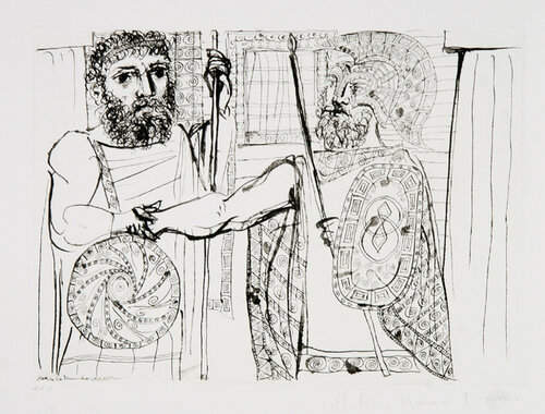 Etude Pour Lysistrata by Pablo Picasso, 인쇄 for Sale on Singulart