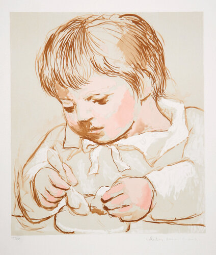 Enfant Dejeunant by Pablo Picasso, 版画 for Sale on Singulart