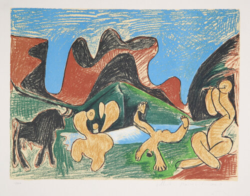 Bacchanale by Pablo Picasso, 인쇄 for Sale on Singulart