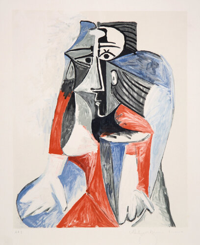 Femme Assise by Pablo Picasso, 인쇄 for Sale on Singulart