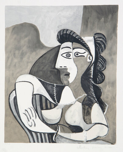 Femme Accoudée au Fauteuil by Pablo Picasso, 인쇄 for Sale on Singulart